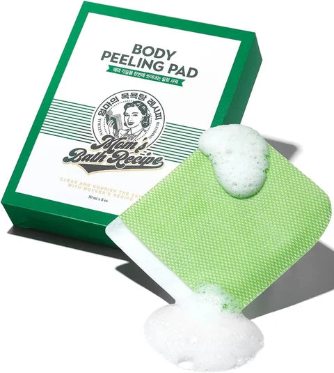 Mom's Bath Recipe BODY PEELING PAD ORIGINAL 8EA